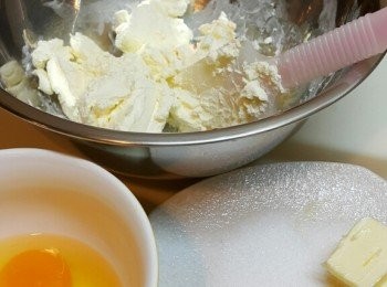 step1: Creamcheese及牛油室溫放軟