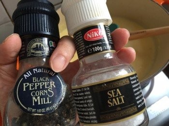 step12: 最後加入少許海鹽及黑楜椒碎即成 (視乎個人喜好的味道)