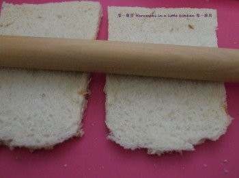 step2: 方飽去皮壓平