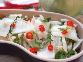 step6: 完成的涼拌大頭菜可放入冰箱冷藏30分鐘後享用,會更爽口及入味喔!