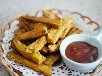 step4: 可沾蕃茄醬享用！