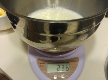 step3: 奶是蛋液兩倍。