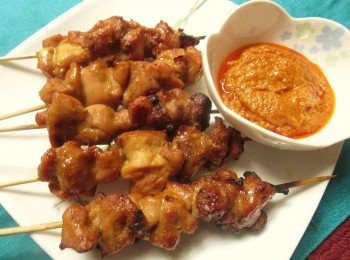 step5: 沙爹雞食譜，，https://cook1cook.com/recipe/10761