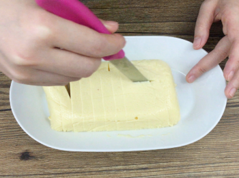 step10: 待涼後即可切件。