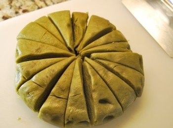 step6: 將麵團平均分割為32份