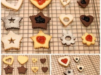 step11: 【裝飾方法2：夾心果醬餅】詳細說明請參考部落格文章：http://ksfamilykitchen.blogspot.tw/2015/02/x-love.html