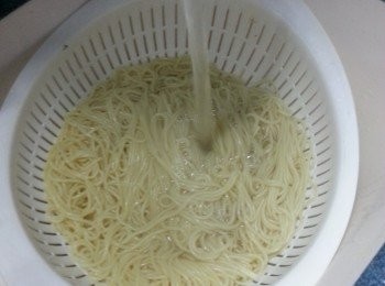 step2: 取出沖凍水降溫