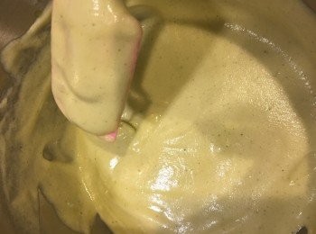 step13: 攪到完全勻合。