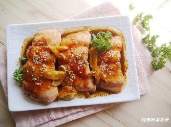 step4: *灑上些芝麻粒。