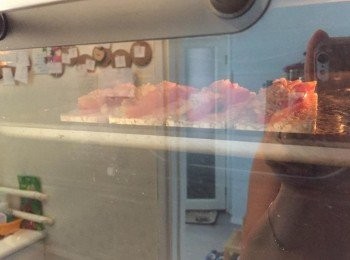 step3: 再放進烤箱180度上火烘烤至素車打芝士熔化約5分鐘，取出，