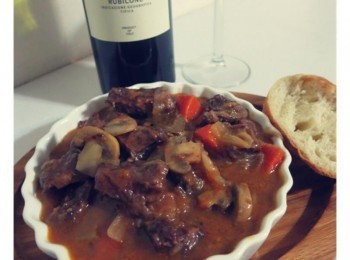 step17: 剩下的紅酒可以配餐一起飲用