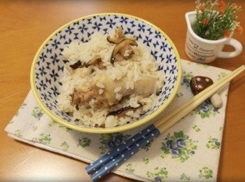 step8: 忽冷忽熱的天氣身體也要補補補:) 簡單的電鍋麻油雞飯讓你暖暖暖!!!