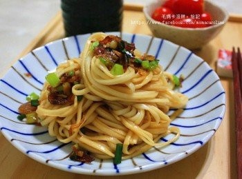 step6: 簡單、好吃的乾拌麵即完成囉