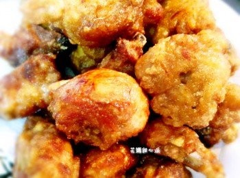 step5: 約6-8分鐘後起鍋~ 若不想太搞工的話到這個步驟即可食用灑上一些胡椒鹽~香酥好吃