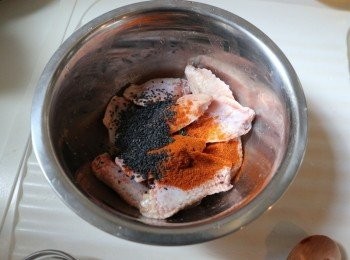 step1: 將所有材料混合好。