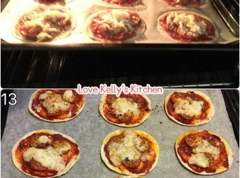 step4: 焗爐早10分鐘預熱180度，然後先用180度焗7-8分鐘左右便完成