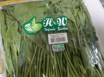 step1: 先洗淨菠菜準備