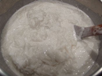 step9: 炒至濃稠狀後熄火。