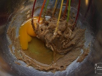 step3: 加入雞蛋拌勻