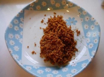 step2: *準備30g豆酥。