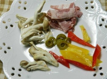 step4: 準備好要放入的材料