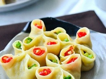 step5: 雪菜鮮肉餡蒸餃 完成