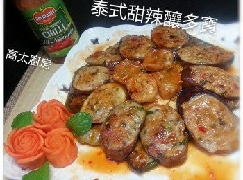 step5: 上碟後把鑊中多出的醬汁淋上即可