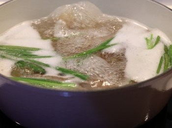 step4: 花膠浸發備用