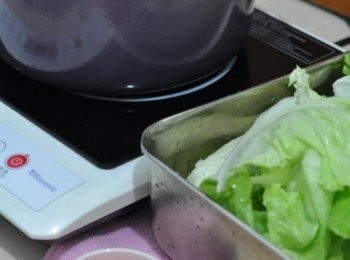 step5: 配唐生菜及腐乳醬