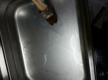 step7: 蒸盤掃油(或用長椰菜墊底)