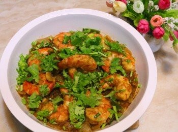 step11: 盛盤上桌前再灑上香菜即可