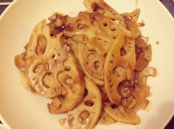 step6: 糖醋藕片食譜完成