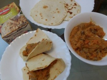 step5: 印度風味的晚餐已完成.