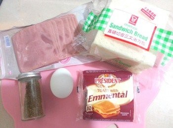 step1: 準備所有材料。