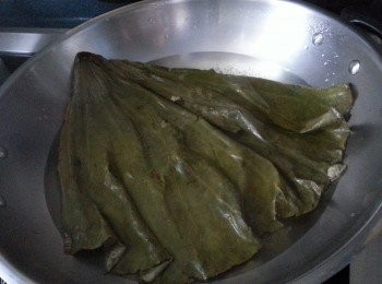 step2: 用滾水出水2分鐘