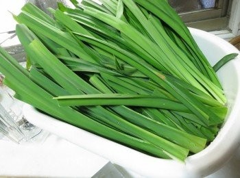 step1: 備料步驟1 
香蘭葉洗乾淨