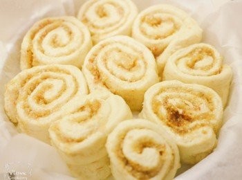 step4: 放入烤盤內蓋上濕布或保鮮紙, 發酵多30分鐘 – 第2次發酵