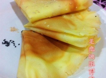 step6: 溫馨提示
要煎起來鬆脆，關鍵在於麵糊，一定要薄薄一層哦！