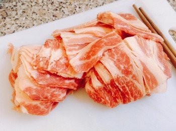 step4: 牛肉切一半