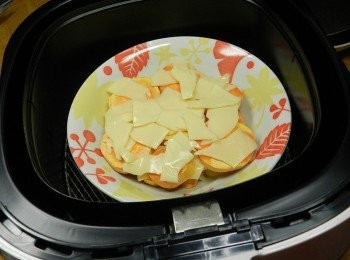 step7: 入氣炸鍋120度5分鐘