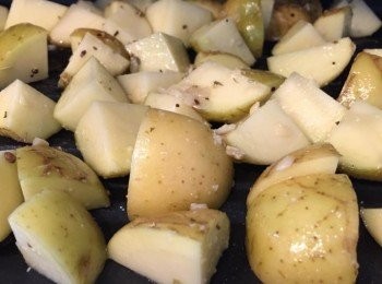 step3: 烤箱預熱160度，烤焗25-30分鐘至金黃色，取出備用