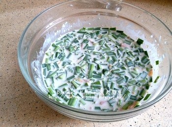 step6: 10分鐘後再加入白芝麻拌勻