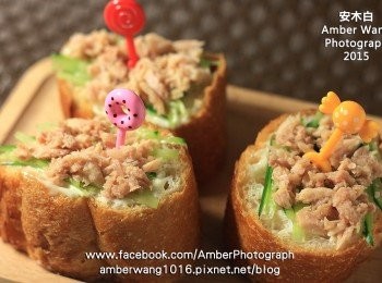 step3: 簡單易做又美味的「鮪魚小黃瓜三明治」完成了。