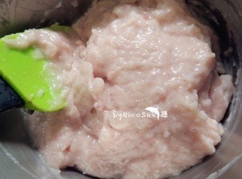 step6: 打成綿密 果凍狀.即完成