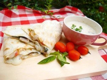 step4: *起司融化後即可食用。