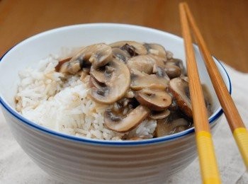 step4: 配白飯享用