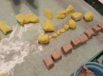 step7: 哈，手工製的，大小不同的樂趣