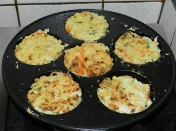 step5: 一面煎得刺刺的再翻面 兩面煎好就可以起鍋囉