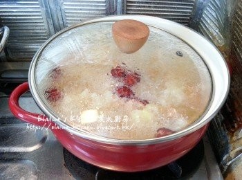 step6: 再蓋上蓋煲20分鐘