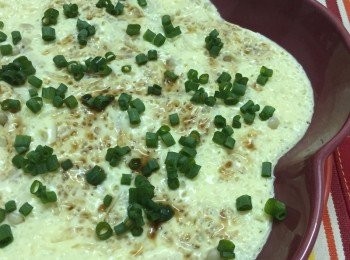 step6: 由於碟子淺身，金菇及粉絲很容易浮面